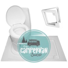 Campervan Manual Flush Toilet