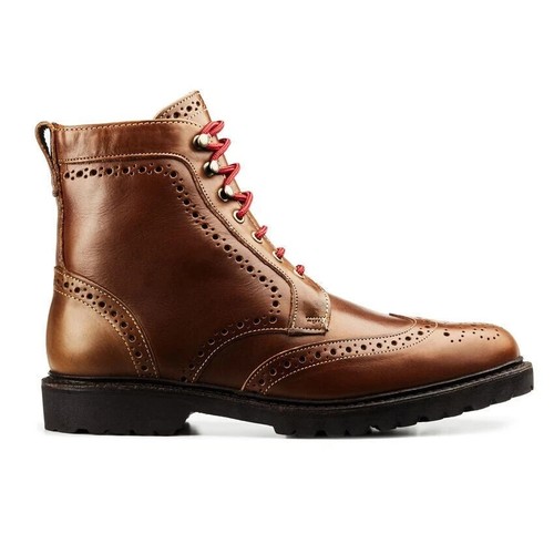 Handmade brown wingtip premium - handmade,