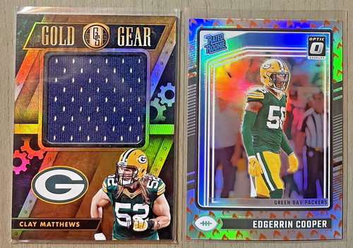 Packers lot clay matthews gold - clay,