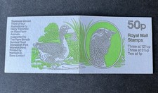 GB Stamp Booklet Folded 50p