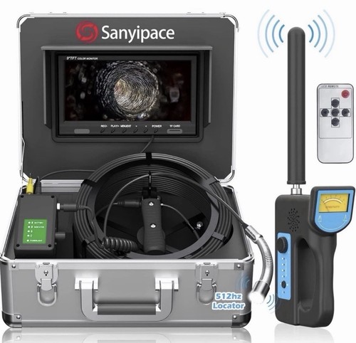 Sewer pipe camera with 512hz - pipe,