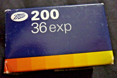 Boots 200 iso - colour, negative