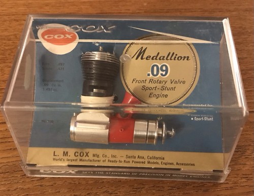 Cox model aeroplane - , engine