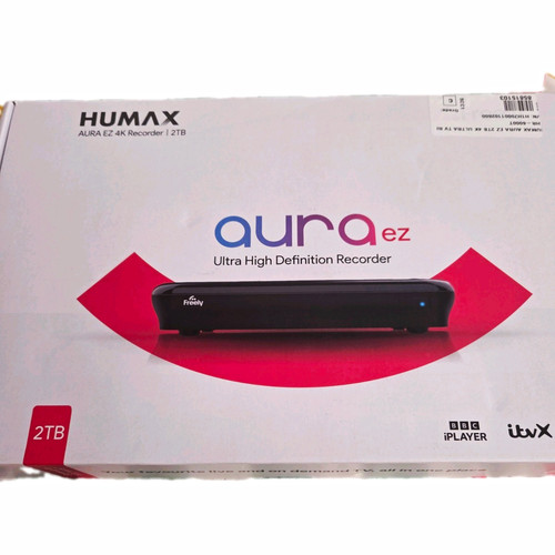 Humax aura recorder 2tb - ez, 4k