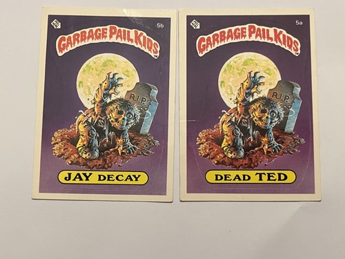 1985 topps garbage - topps, pail