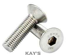 M3 (3mmØ) COUNTERSUNK SCREWS