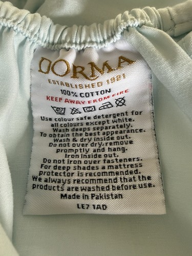 Dorma fitted sheet colour - fitted, sheet~