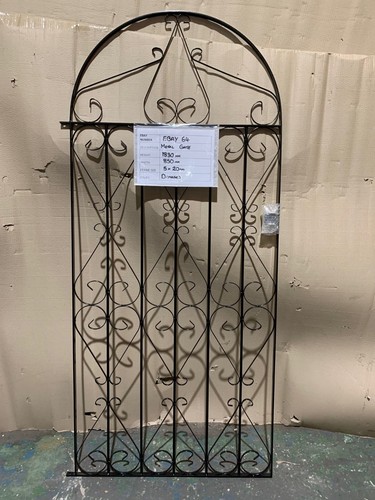 Arched top wrought iron style - top,