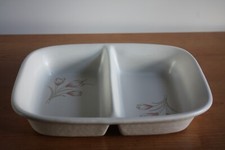 Simpsons Ovenstone Cookware Divided Serving Dish Spring Bouquet 10.5"