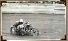 Antique vintage speedway race