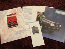 Fiat Regata Brochure Pack 1988