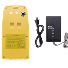 BT-52QA Battery + BC-27CR Charger for Topcon Total Stations GTS GPT Surveying