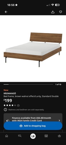 Radmanso ikea double bed frame - radmanso,