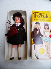Vintage Pedigree Sindy Patch doll wearing School girl outfit