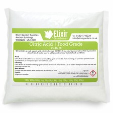 Citric Acid 250g - 25kg Best