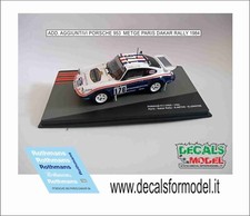 DECALS 1:43 ADD ROTHMANS PORSCHE 911 - 953 METGE PARIS DAKAR 1984
