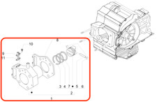 PISTON CYLINDER SEGMENTS PIN