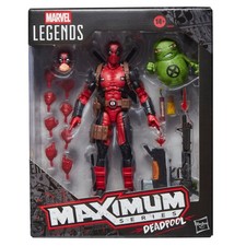 Marvel Legends Maximum Series Deadpool Action Figure with Doop