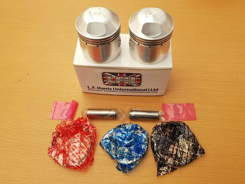 Triumph 650 std pistons - triumph,