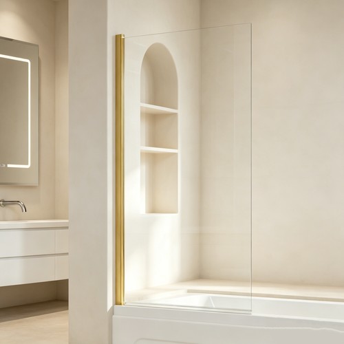 Frameless bath shower - frameless,