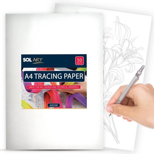 100 tracing paper sheets - 50-100,