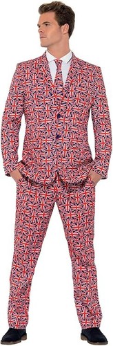 Mens union jack stand out - mens,