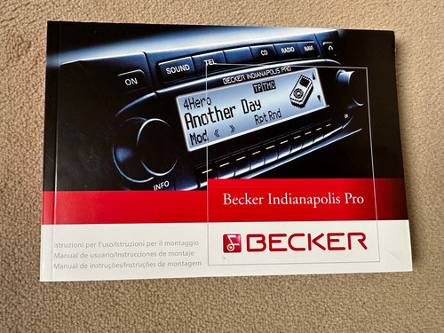 Becker indianapolis pro car - indianapolis,