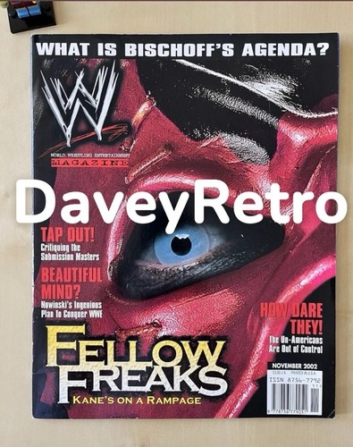 Wwf wwe magazine november 2002 - wwe,