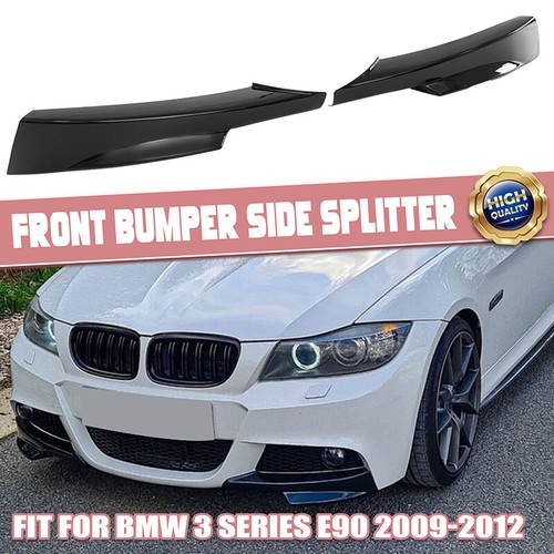 Black front bumper side - black,