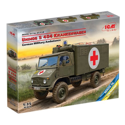 Icm 35138 scale models car - car, kit