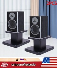 2PCS Desktop Computer Holders Set Tabletop Speaker Stand Studio Monitor Stands