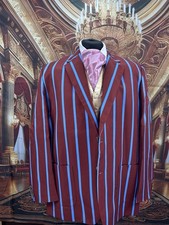 Boating Blazer Burgundy &sky