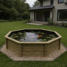Wooden Pond – 10ft Octagonal