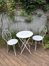 Fermob White Bistro Set New