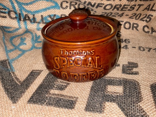 Thorntons special toffee pot - special,