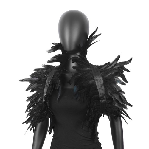 Elegant feather shrug - feather,