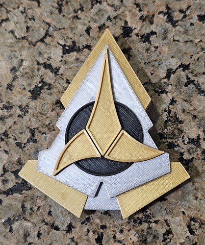 Printed klingon - 3d,