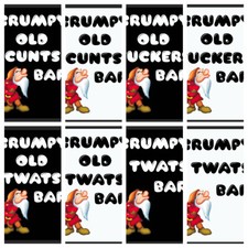 Funny Grumpy Twats Bar Sign retro vintage metal man cave shed home pub garden 