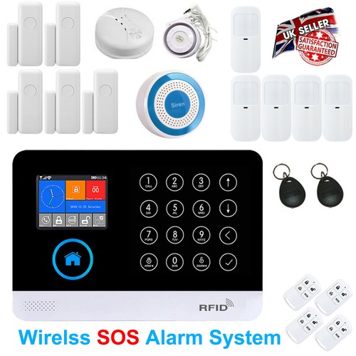 Wireless gsm alarm burglar - gsm,