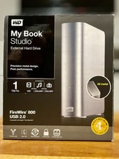 WD 1TB External Hard Drive My Book Studio
