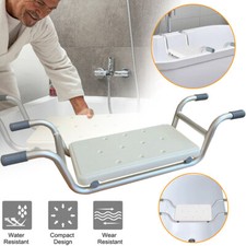 Bath Seat Chair Stool Bench Suspended Bath Shower Seat Bathtub Seat for Elderly
