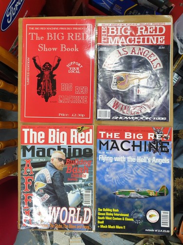 Hells angels big - big, red