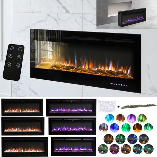Led fireplace media wall fire - led,