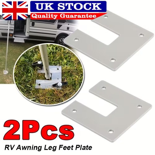 Awning leg feet plate - 2x,