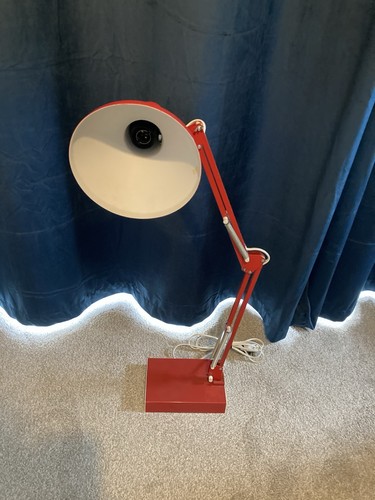 Vintage red anglepoise lamp - anglepoise,
