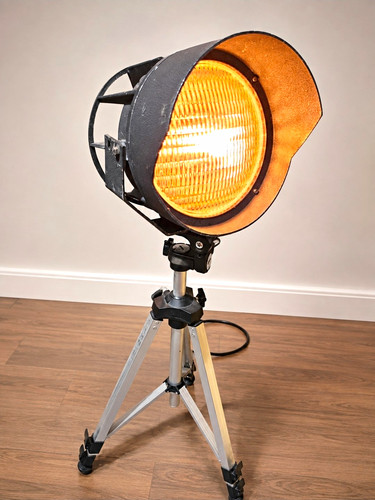 Vintage industrial spotlight - vintage,