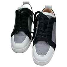 christian louboutin rantulow leather low trainers