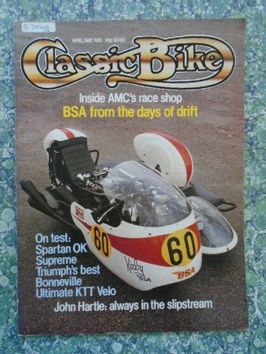 Classic bike magazine 1981 - bike,