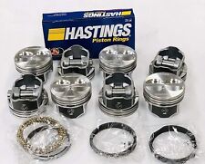 SPEED PRO Hypereutectic Flat Top Pistons/8+CAST Rings Ford SB 289 302 9.0:1 STD
