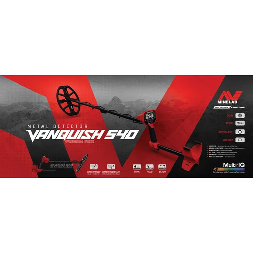 Minelab vanquish 540 metal - minelab,